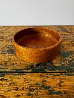 Wooden Small Bowl - Brown